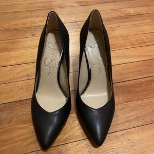 Jessica Simpson Black Heels